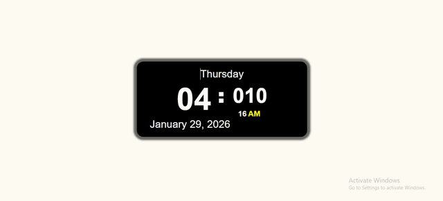 Digital-Clock preview
