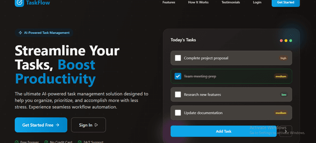 Full-Stack-Todo-App preview